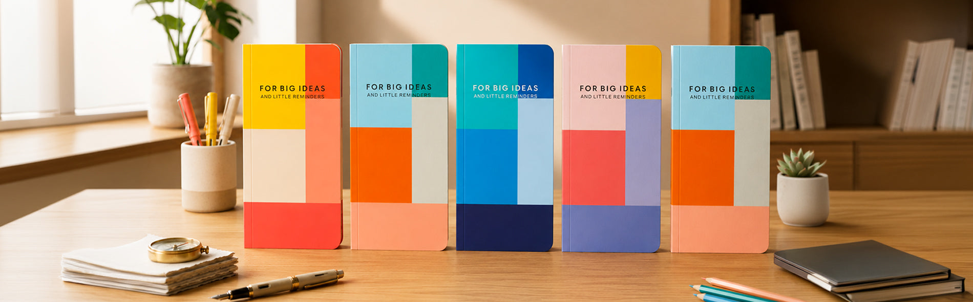 Colour Block Series Notebooks