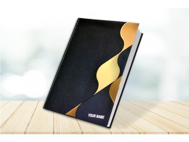 Gold & Black Executive Notebook