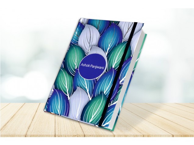 Silver Leafs Personalised Notebook