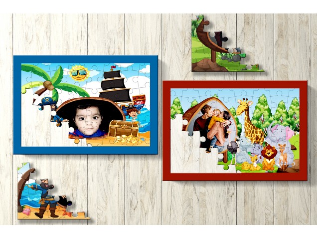 Tiny Tot Personalised Puzzle-Set of Two