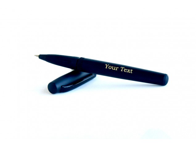 Coal Black Matte Finish Personalised pen