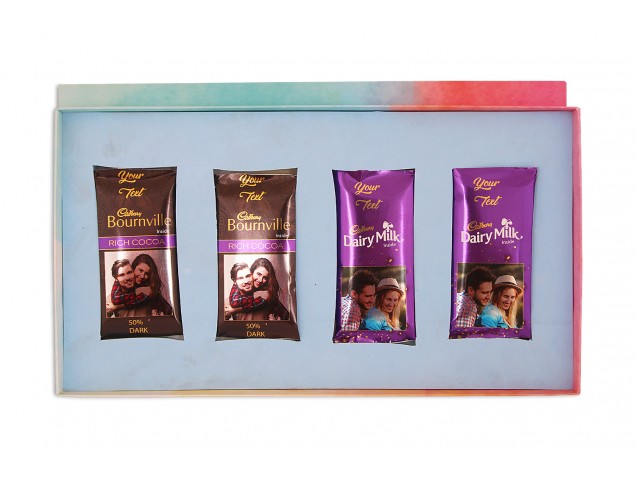 Customised Cadbury Dairy Milk & Bournville Chocolate Bars