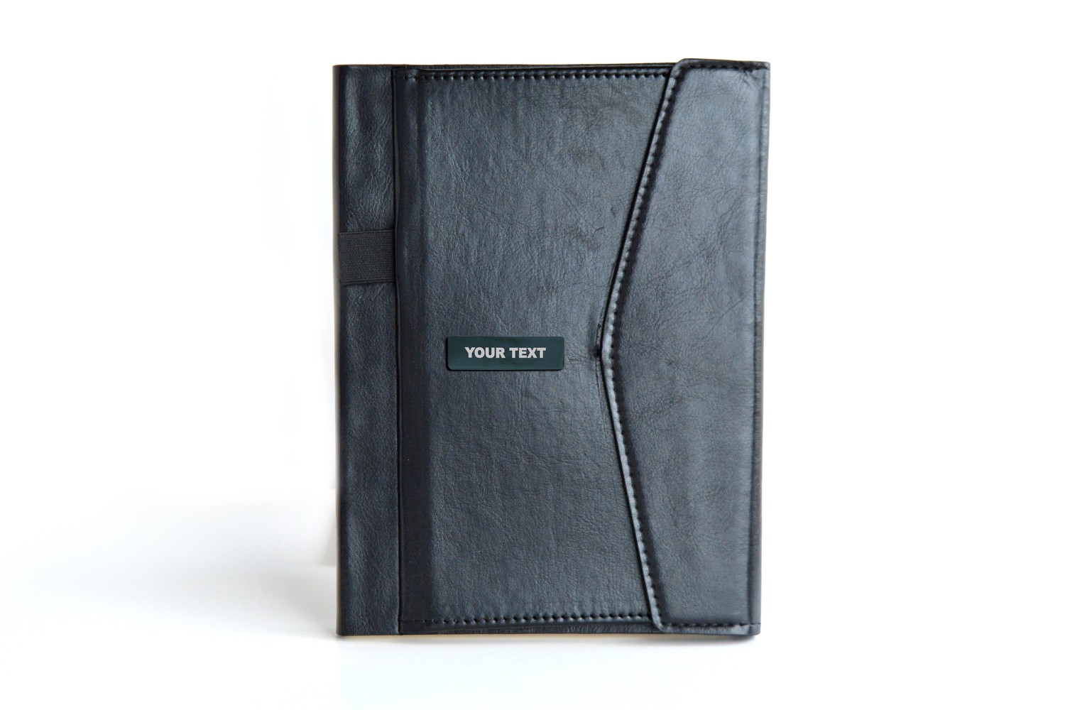 2 Tone Black Shinning Personalised Diary