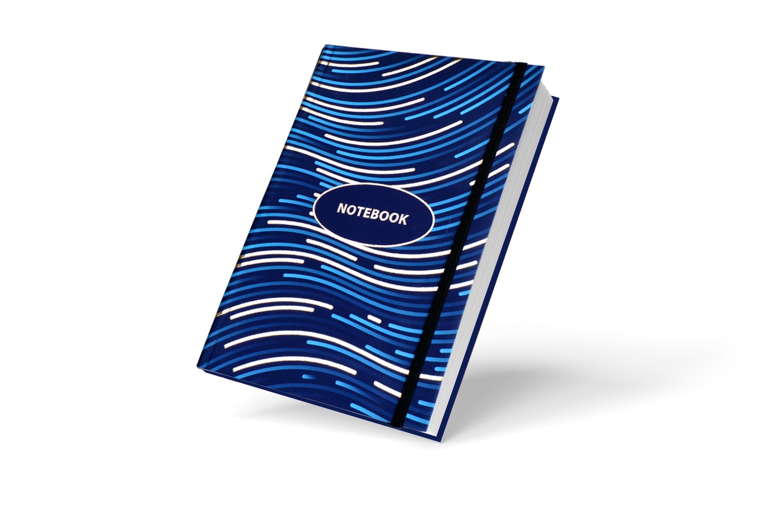Blue & Silver Personalised Notebook