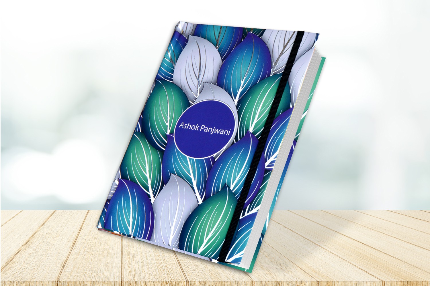 Silver Leafs Personalised Notebook