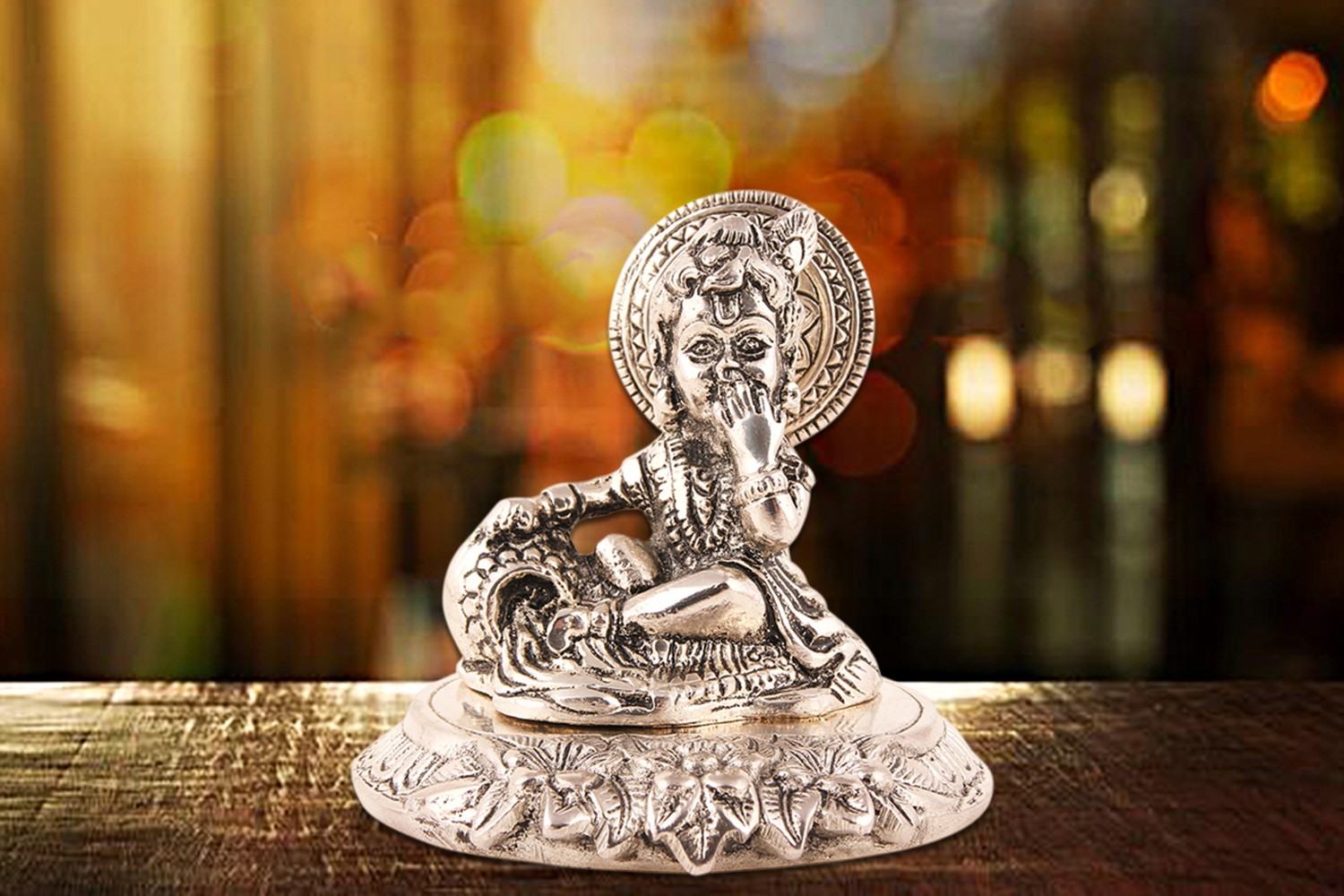 Laddu Gopal Idol - Silver