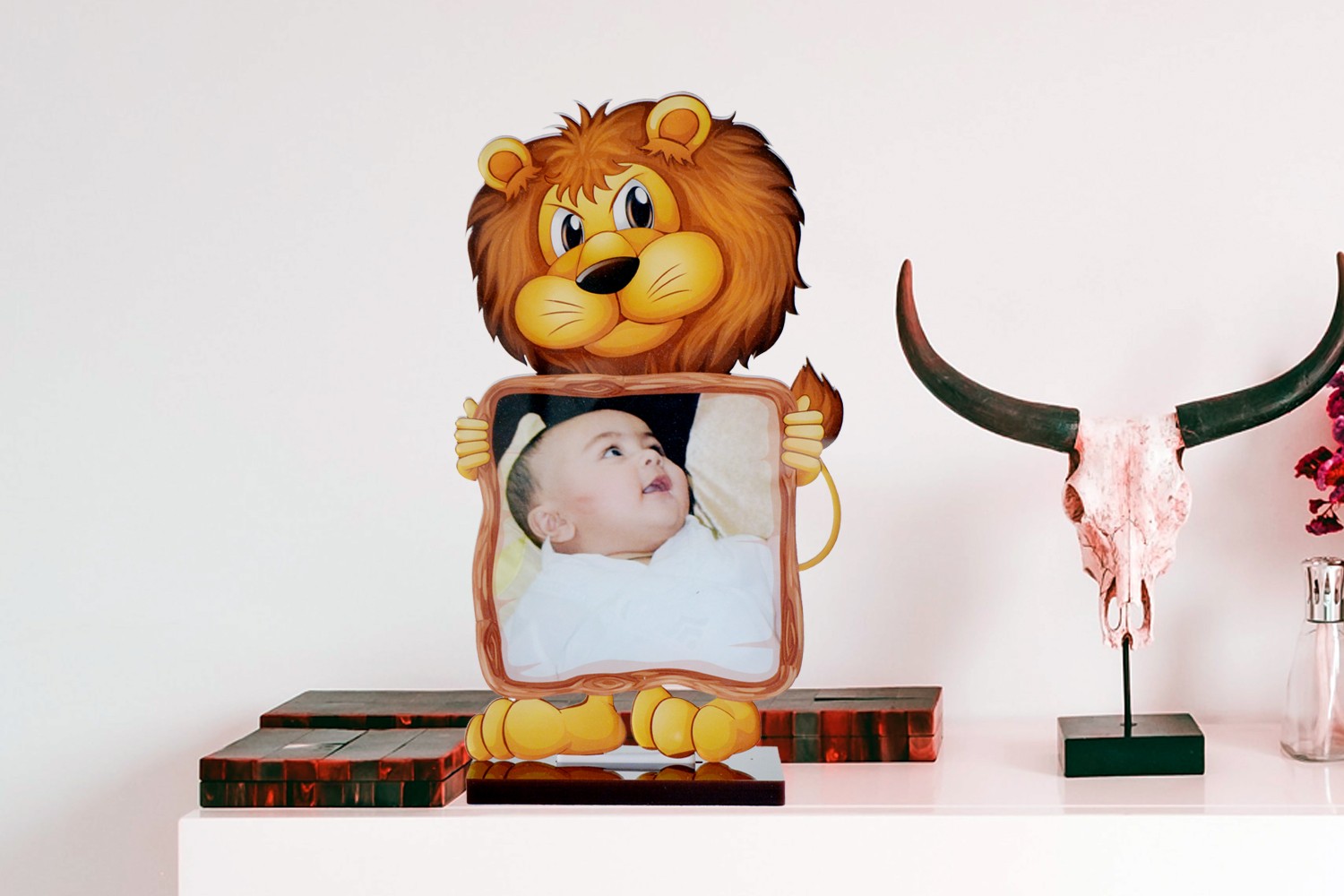 Lion King Acrylic Cartoon Photo Stand
