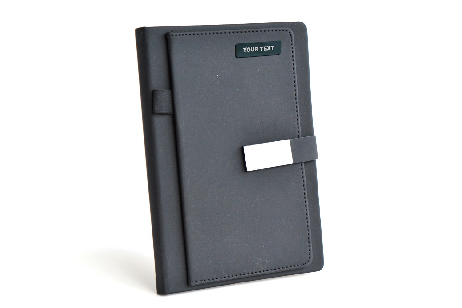 Thermo PU Olive Black Matte Personalised Planner