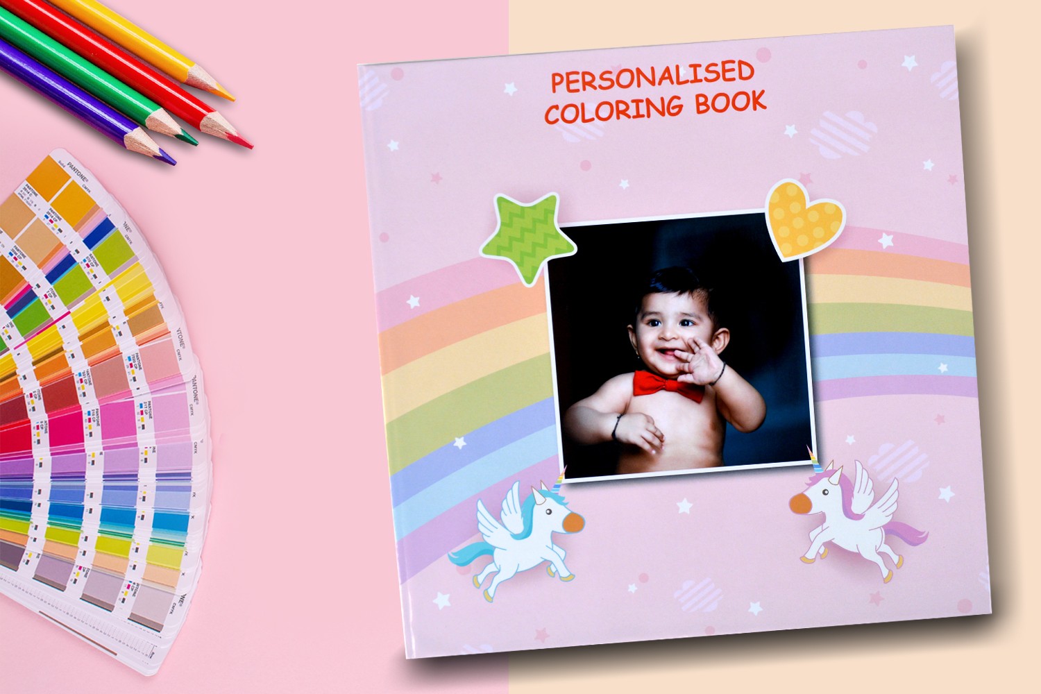 Crayons and prisms Drawing Book(For kids 3-7 years)
