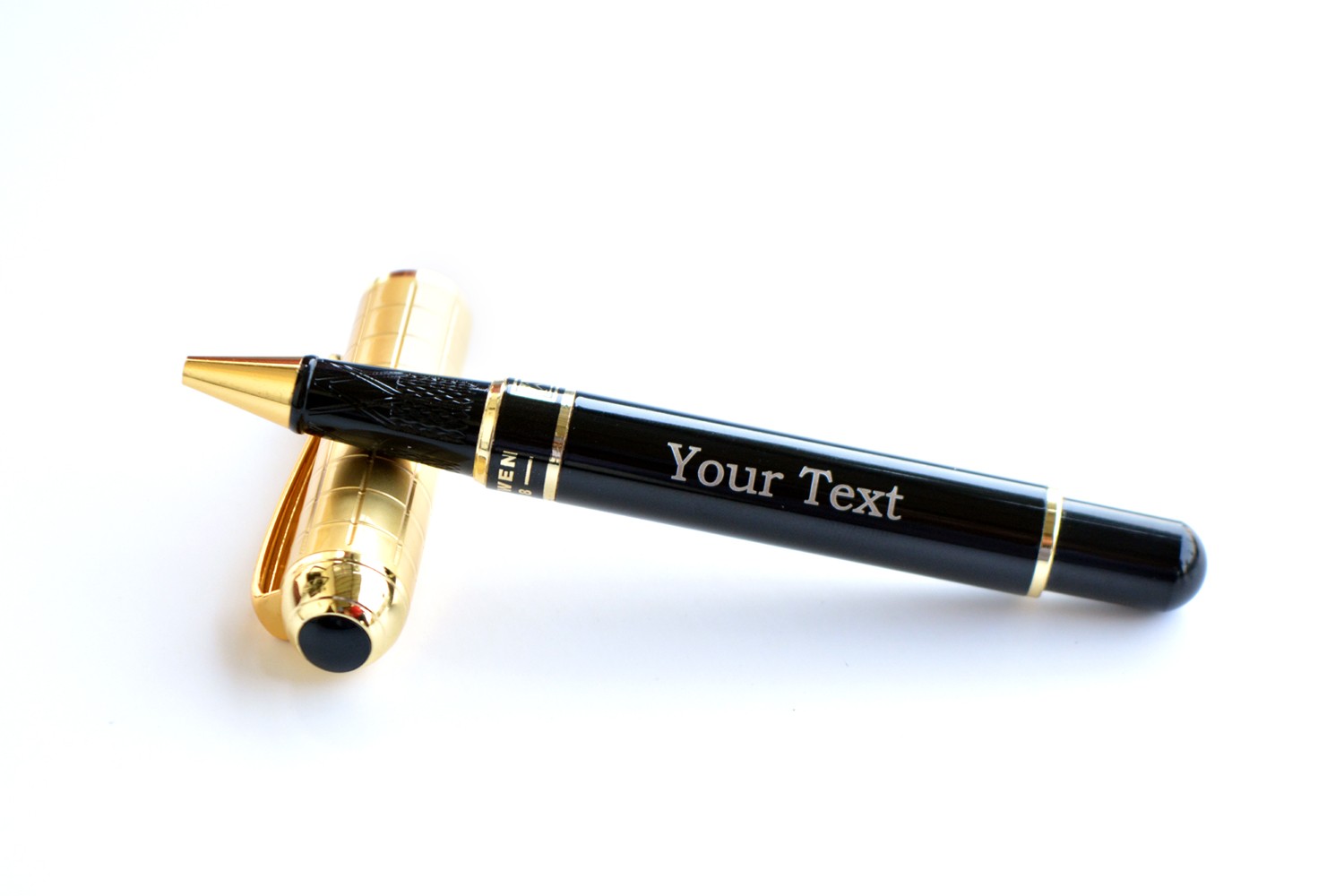 Royal Golden Black Personalised Pen